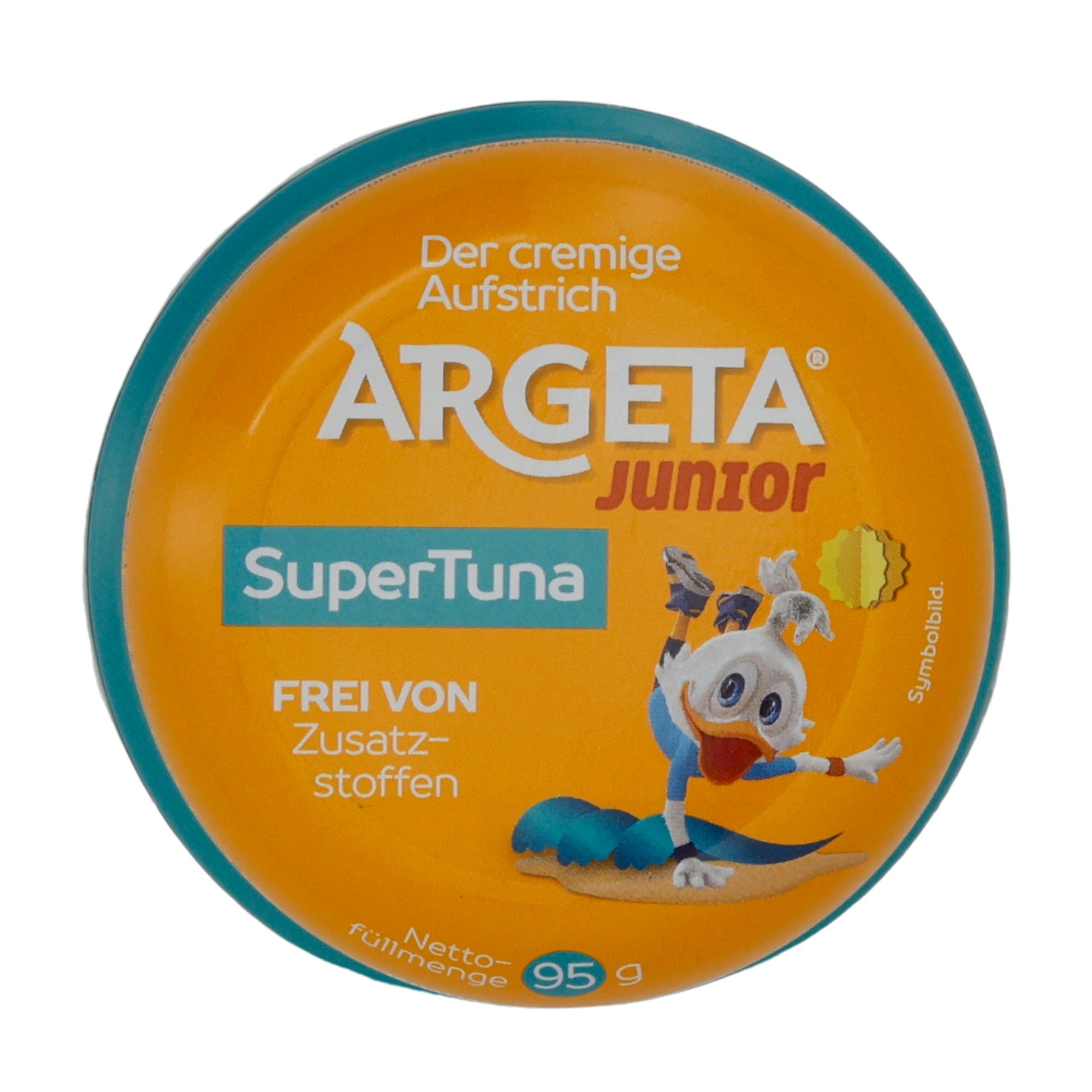 Junior SuperTuna Argeta | Thunfischaufstrich | Cremig, ohne Zusatzstoffe, für Kinder | 95 g ARGETA